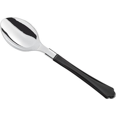 6 1/2" Heavy Weight Plastic Spoon with Handle