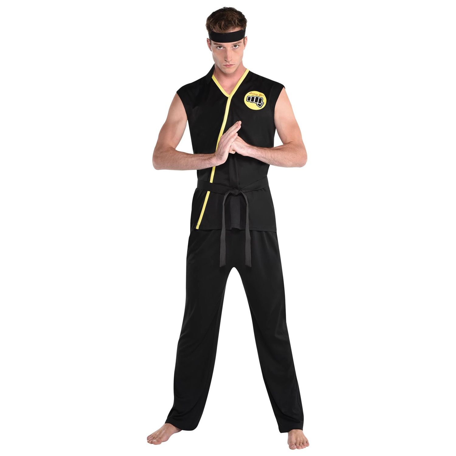Adult Cobra Kai Costume, Sizes: Standard
