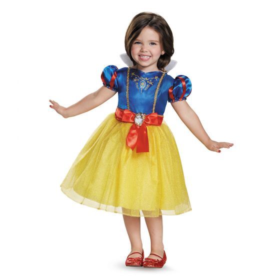 Snow White Toddler Classic Costume Dress, Size: 3T-4T