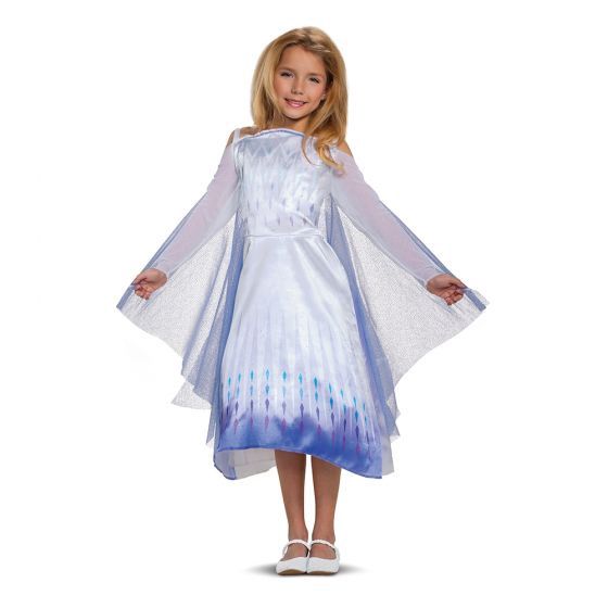 Snow Queen Elsa Classic Costume Dress, Size: S