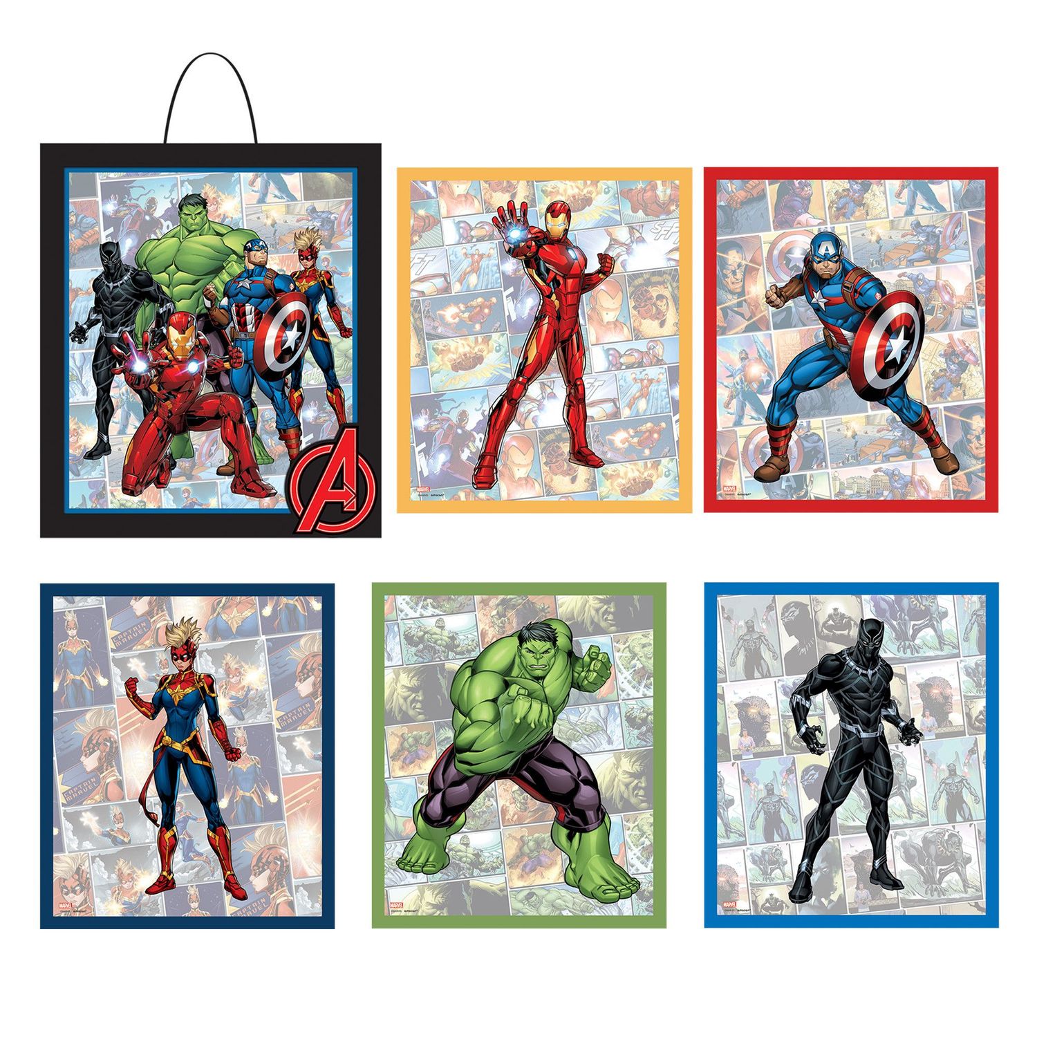 Marvel Avengers Powers Unite™ Wall Frame and Cutouts