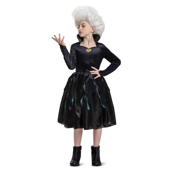 Ursula Live Action Classic Child Costume – Dress Only, Size: 3T-4T