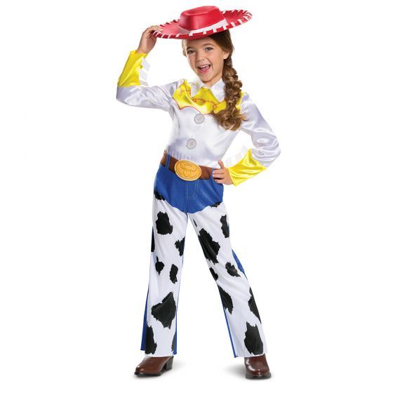 Jessie Classic Costume – Jumpsuit &amp; Character Hat, Size: 3T-4T