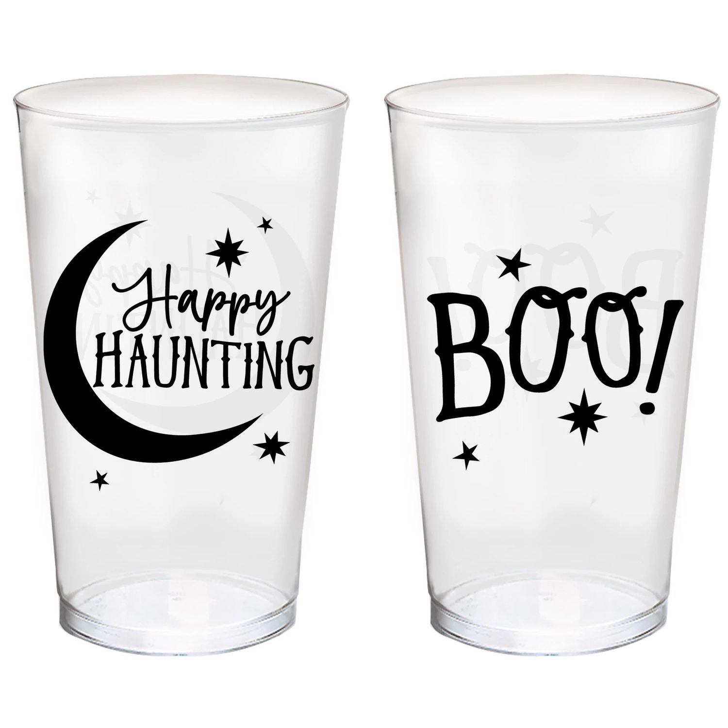Classic Black &amp; White Printed Tumblers, Asst. 10ct