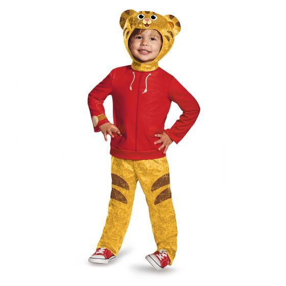 Daniel Tiger Classic Child Costume, Size: 3T-4T