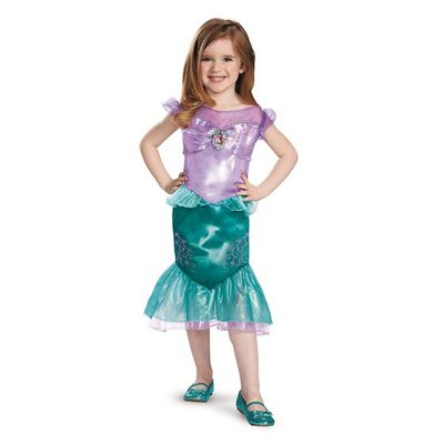 Ariel Toddler Classic Costume – Dress with Character Cameo