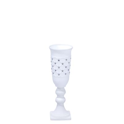 Plastic Urn (7½" x 23½" | Silver Rhinestone