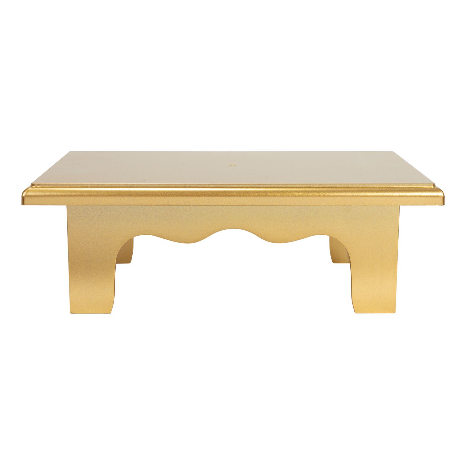 Plastic Treat Stand Riser, Color: GOLD