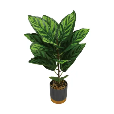 artificial potted plants 18" H