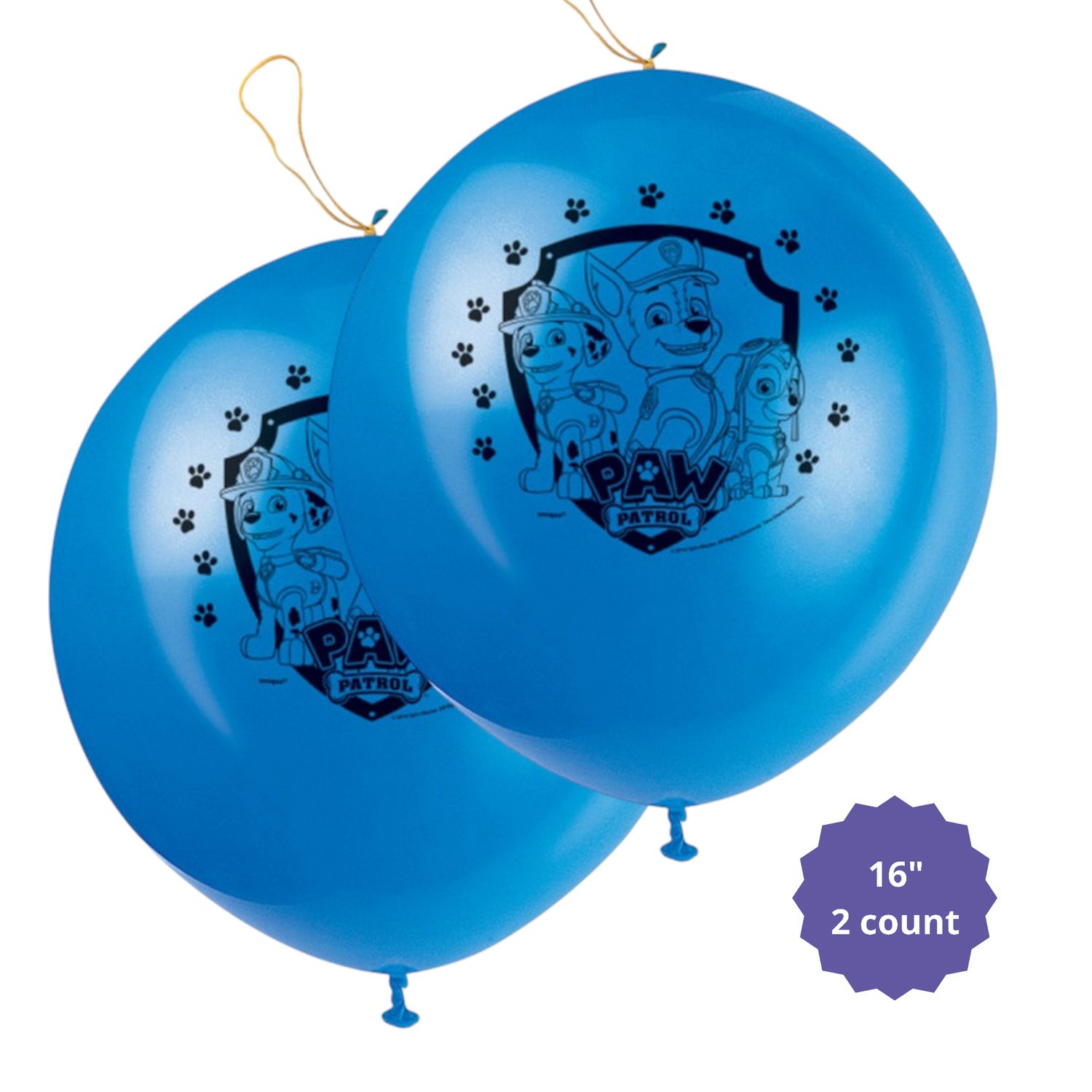 Paw Patrol Punch Balloons 2ct
