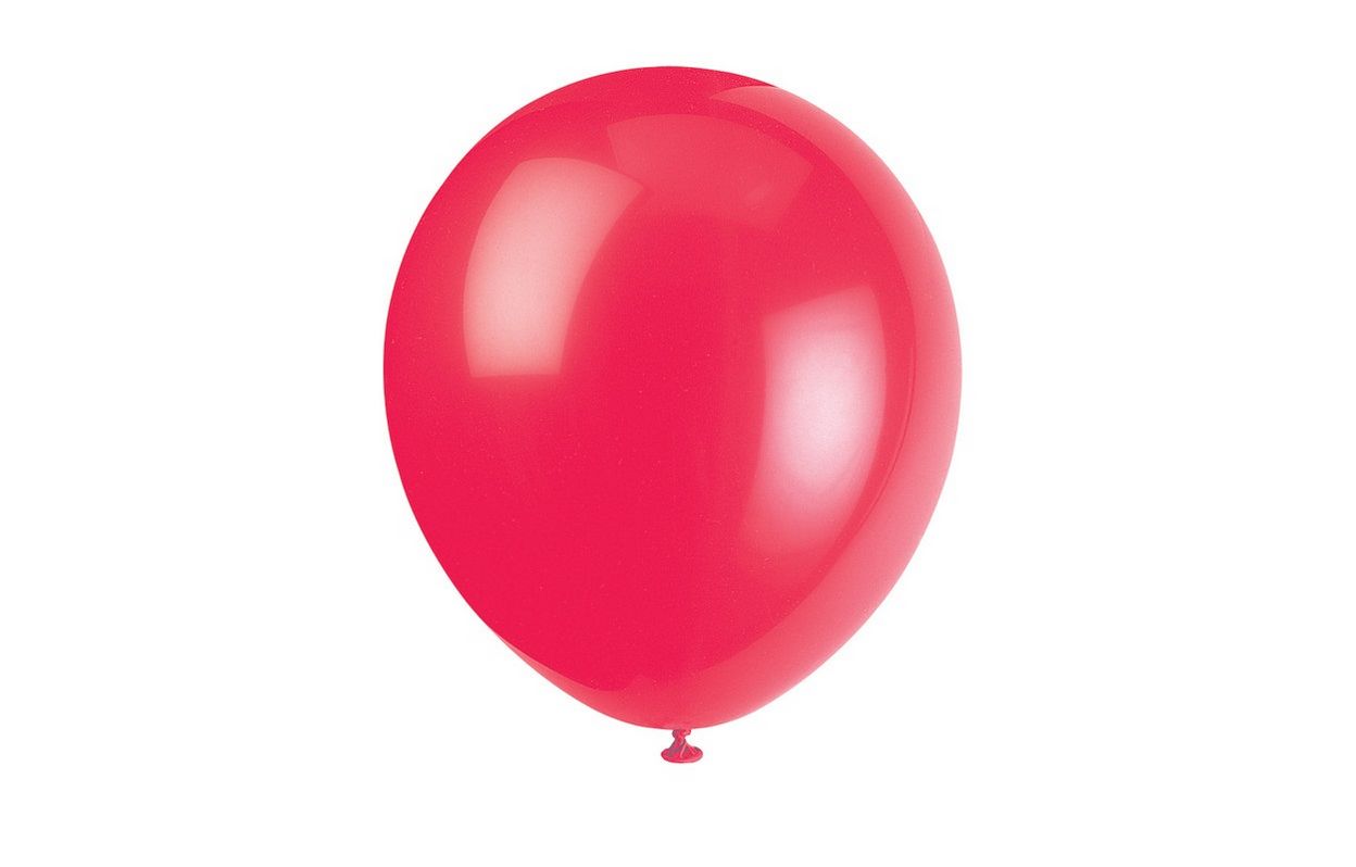 9" Latex Balloons 20ct - Ruby Red