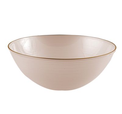 Spiralique Premium 14oz Bowls With Gold Rim 10ct