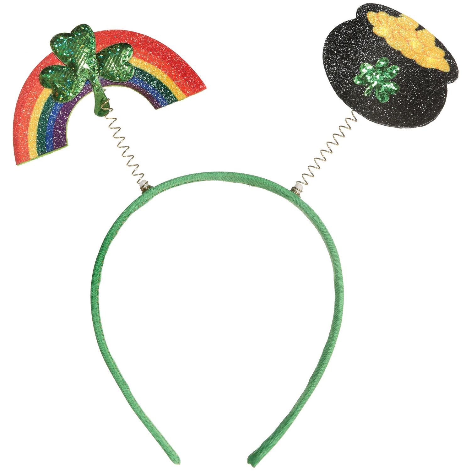 St. Patrick’s Day Rainbow Pot of Gold Head Bopper