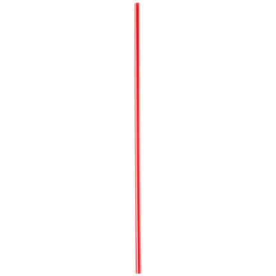 7 1/2" Red and White Unwrapped Coffee Stirrer - 1000/Box