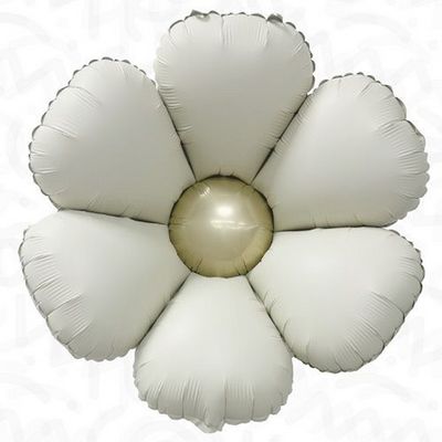 16-Inch Decochamp Flower Balloon with Color Disc | 4-Count