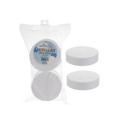 6 pcs 4" Poly Foam Craft Disc