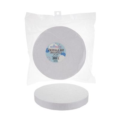 2 pcs 8" Poly Foam Craft Disc
