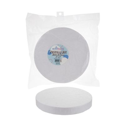 2 pcs 8" Poly Foam Craft Disc
