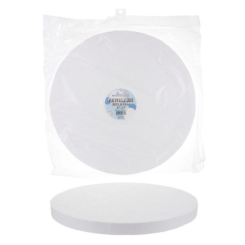 1 pc 14" Poly Foam Craft Disc