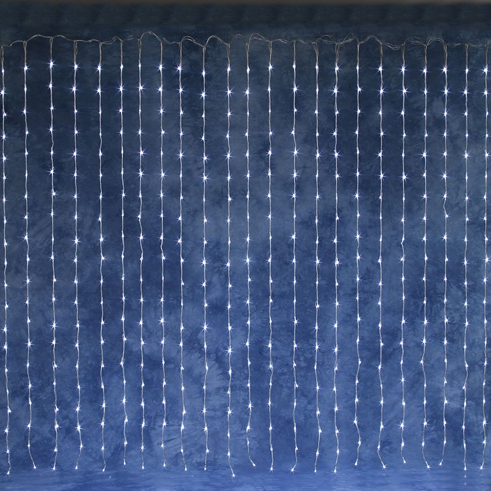 12'W x 8H' LED BACKDROP LIGHTS, 1 SET.BOX