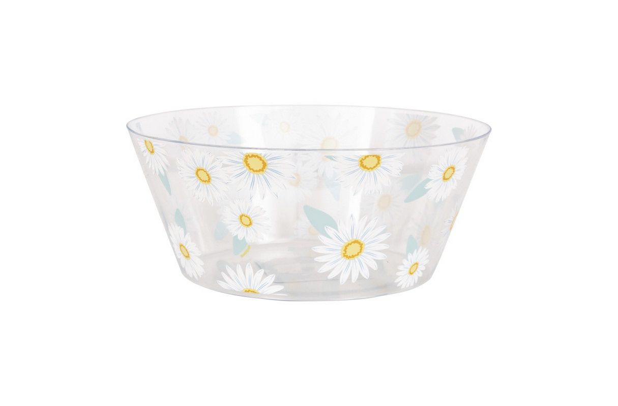 Fresh Daisy Plastic Serving Bowl