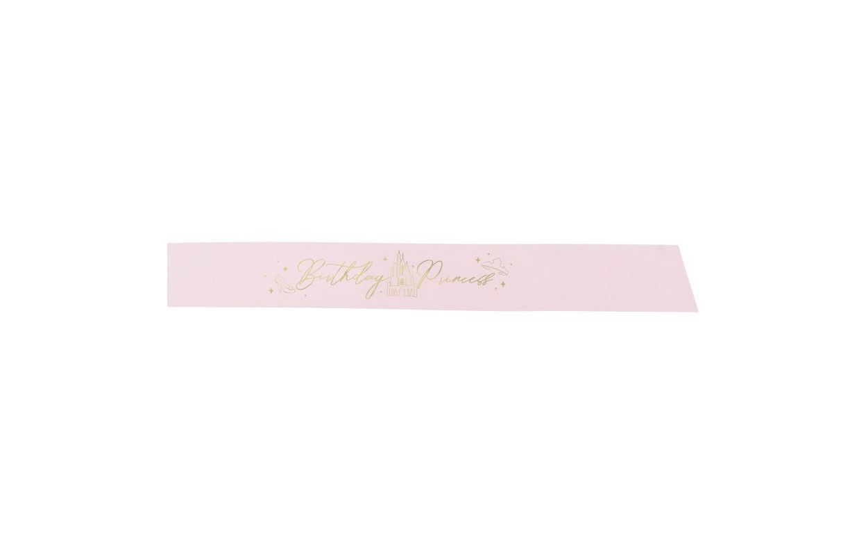 Disney Princess "Birthday Princess" Sash
