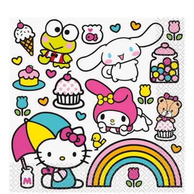 Hello Kitty &amp; Friends Luncheon Napkins – 16ct