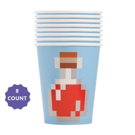 Minecraft 9oz Paper Cups  8ct