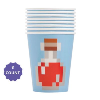 Minecraft 9oz Paper Cups  8ct