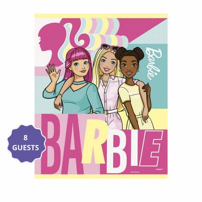Barbie Plastic Loot Bags – 8ct