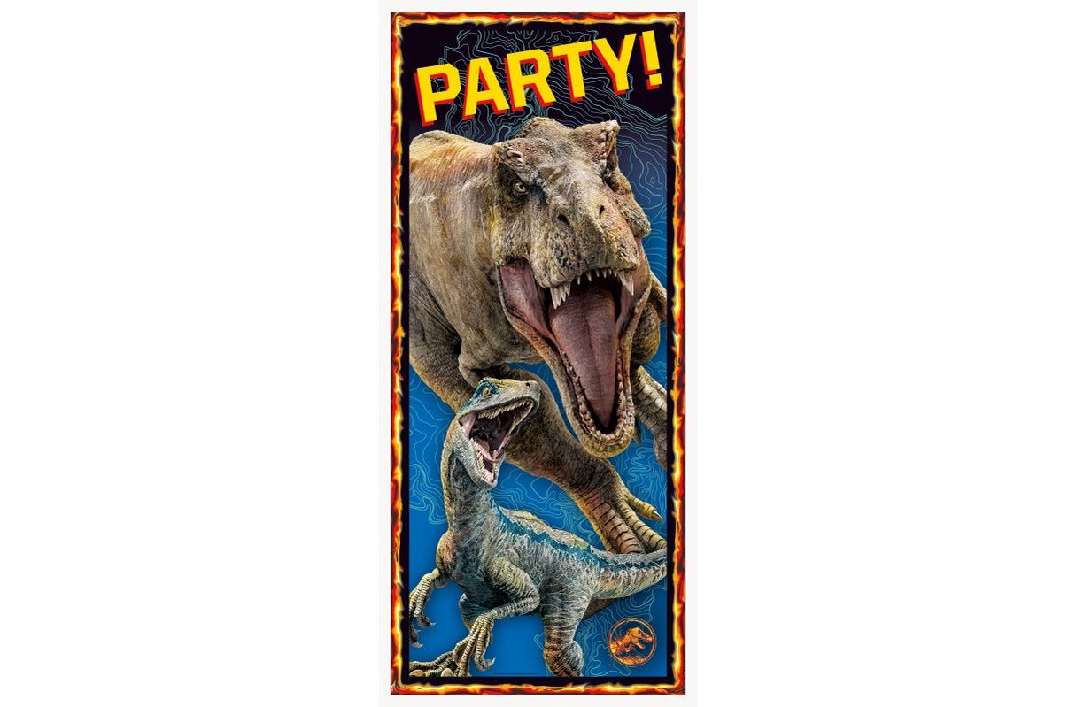Jurassic World 2 Door Poster  27x60"