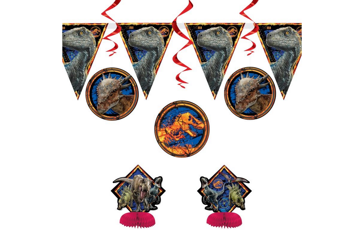Jurassic World 2 Decorating Kit  7pc
