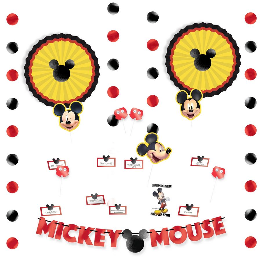Mickey Mouse Forever Buffet Table Decorating Kit 23pcs