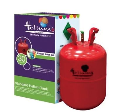 Small Helium Tank – 8.9 ft³ (Disposable) Small Helium Tank – 8.9 ft³ (Disposable)