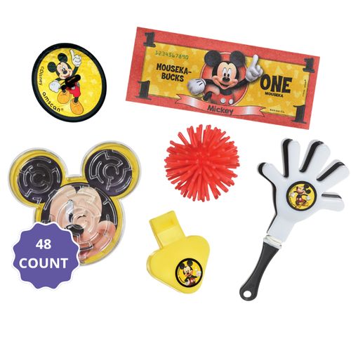 Mickey Mouse Forever Mega Mix Value Pack – 48 Party Favors