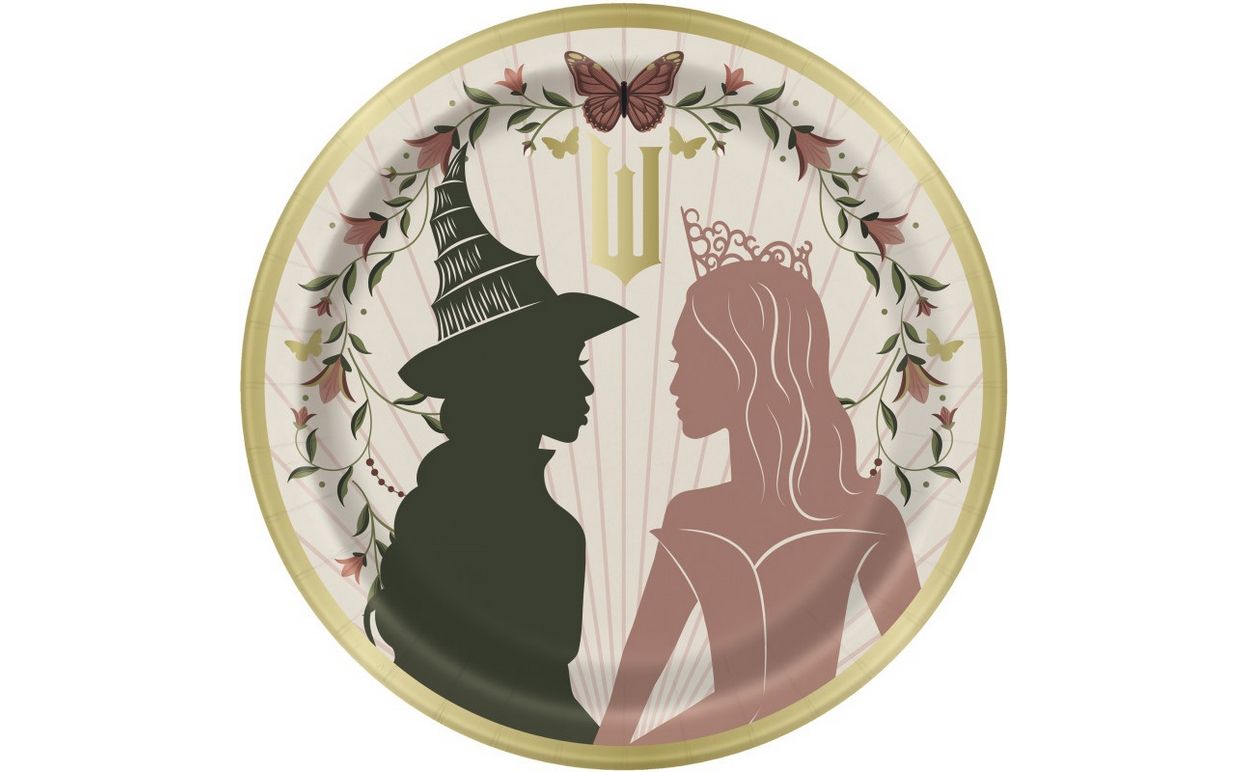 Wicked Round 7" Dessert Plates – 8 Count