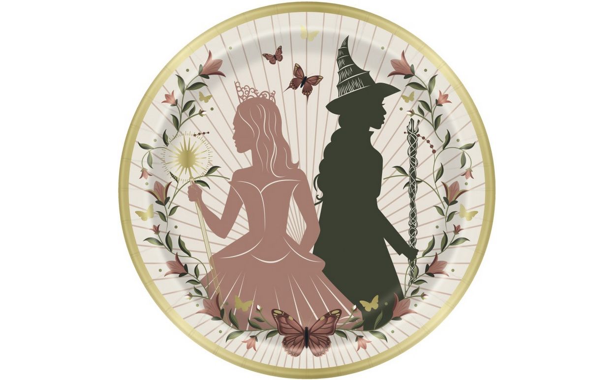 Wicked Round 9" Dinner Plates – 8 Count