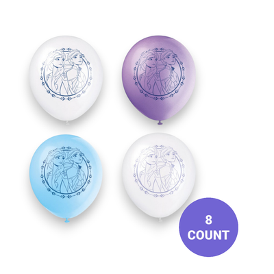 Disney Frozen 2 12" Latex Balloons – 8ct