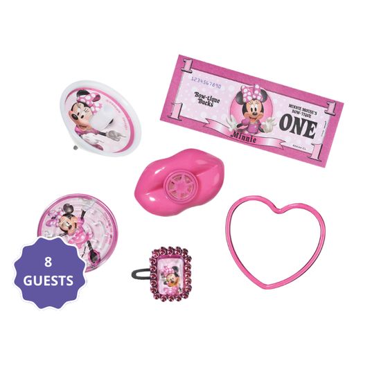 Minnie Mouse Forever Mega Mix Value Pack Favor – 48 Count for 8 guests
