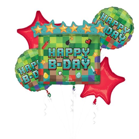 Bouquet HB Pixel Party-5pcs