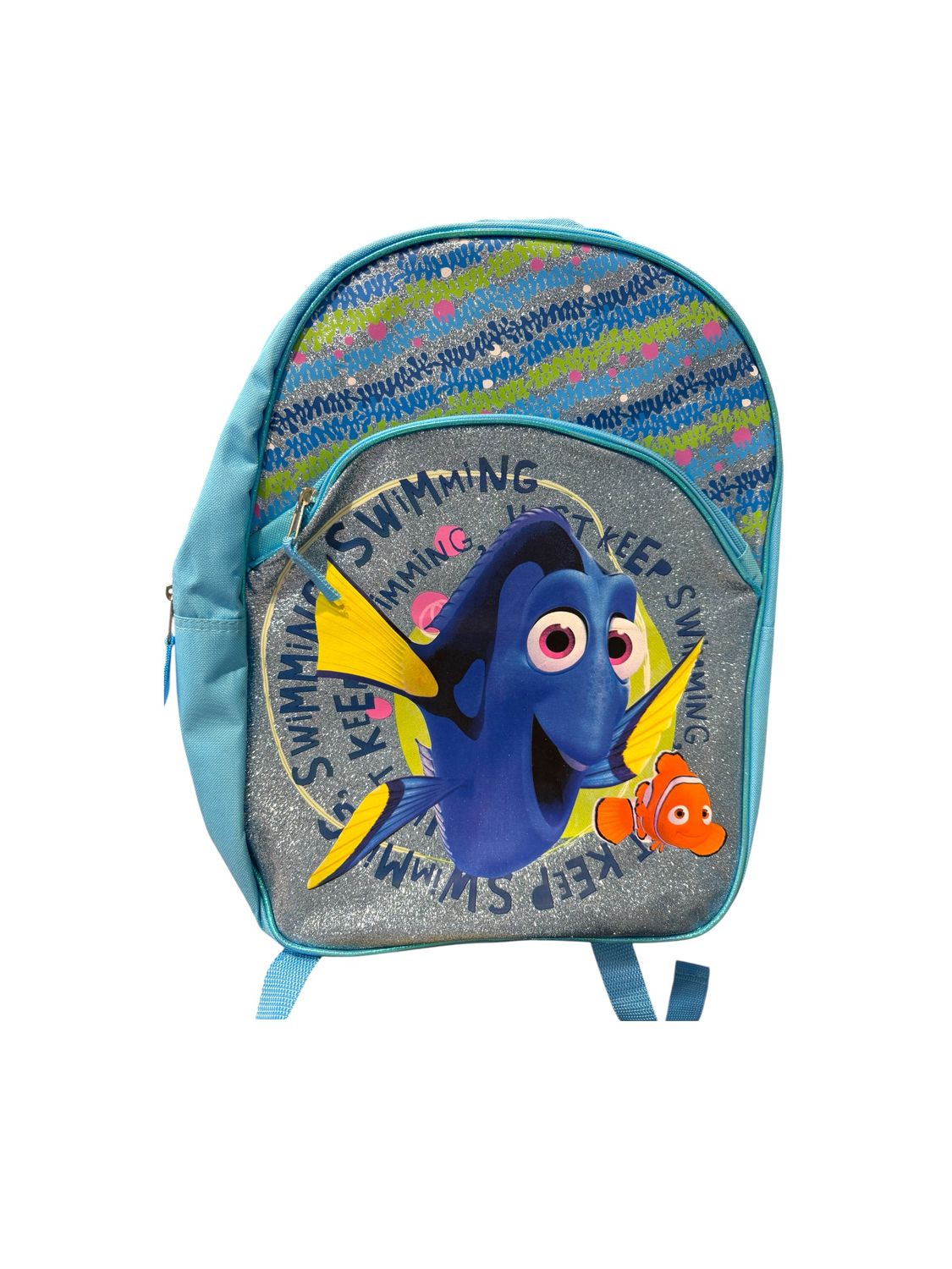 Finding Dory Backpack – 16" Shiny Glitter Finish