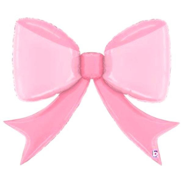 LRG SHP Pretty Pink Bow – 41"