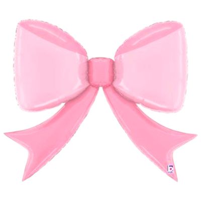 LRG SHP Pretty Pink Bow – 41"
