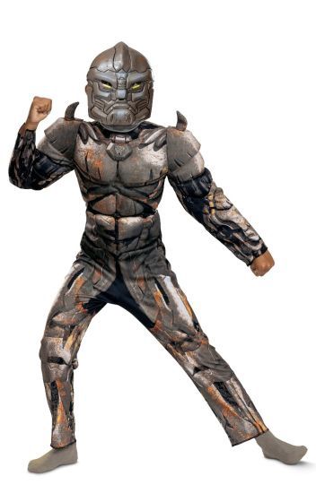 Rhinox T7 Movie Classic Muscle Costume, Size: S(4-6)