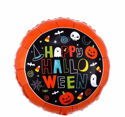 Family-Friendly Halloween Foil Balloon – 18"