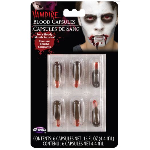 Blood Capsules – 6ct Blister Pack
