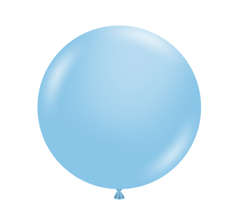 17 inch TUFTEX package - 5ct, Color: Baby blue