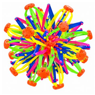 Telescopic Magic Expandable Ball Toy – Colorful Expanding Sphere, 6.3" to 13", Ages 3+