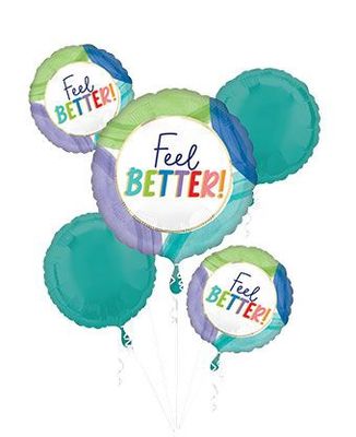 Bouquet Cutout Collage – Feel Better (5pcs)
