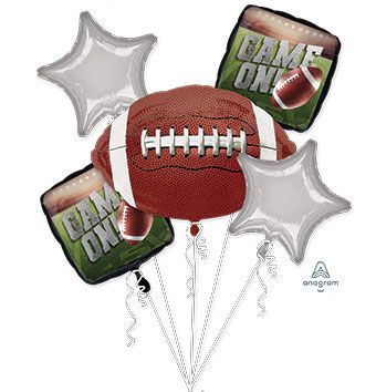 Bouquet Football Game On (5pcs)